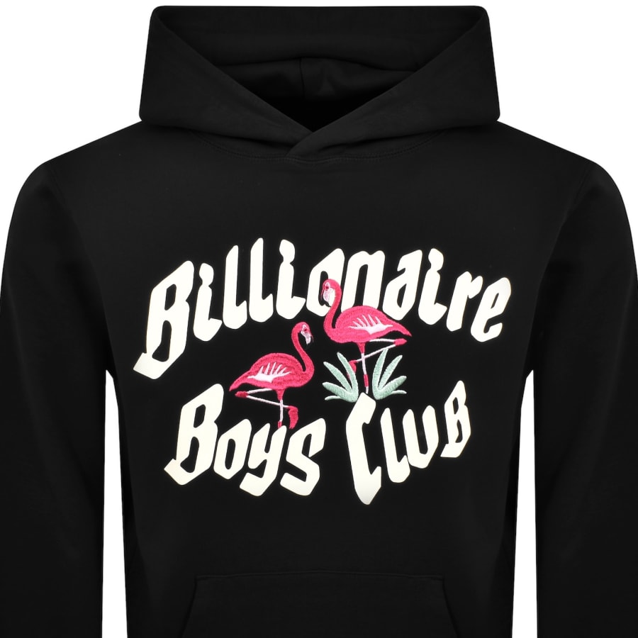 Billionaire Boys Club Flamingo Hoodie Black | Mainline Menswear